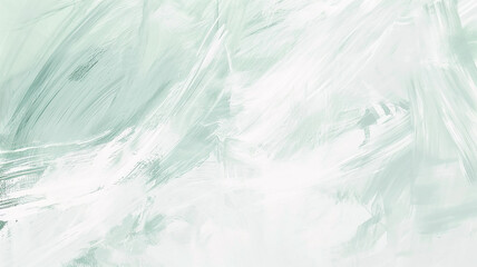 Abstract mint watercolor background in grunge style