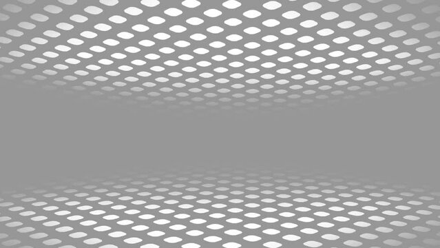 Clean and classy 3d box pattern abstract perspective gray color tech Background