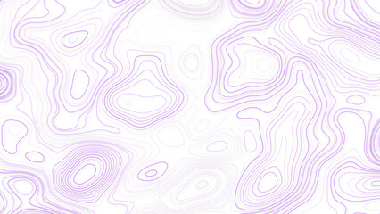 Fototapeta na wymiar Background of the topographic map. Topographic map lines, contour background. Contour map vector. Geographic World Topography map grid abstract vector illustration.