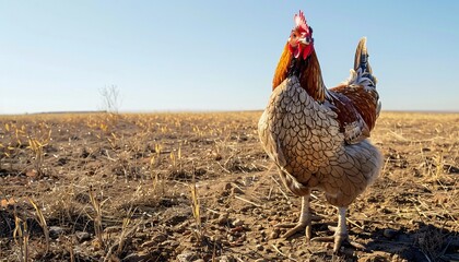 Chicken with a Punch A Rooster's Rise to Fame in the World of Social Media Generative AI