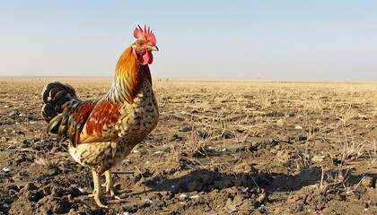 Chicken with a Punch A Rooster in the Spotlight Generative AI