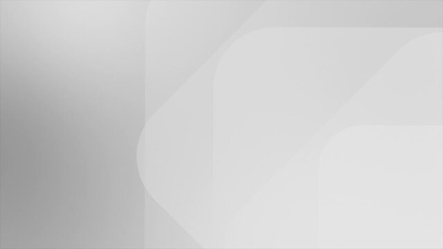 White color rotating box design geometrical simple background for presentation