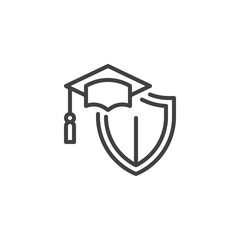 Insurance Education line icon