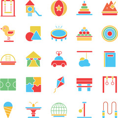 Playground icon set
