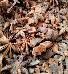 Anise seeds background