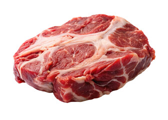 Raw Meat Pork. isolated on transparent background.