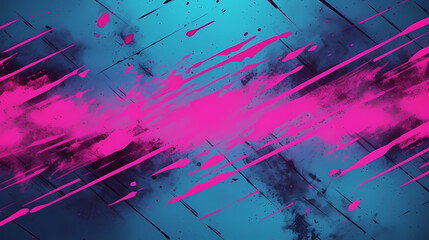 Obraz premium Abstract expressionism painting illustration