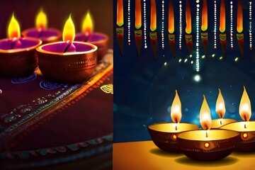  Save to Library Download Preview Preview Crop Find Similar FILE #:  651578497Happy Diwali festival of lights with copy space. Diya lamps banner background wallpaper Generative AI