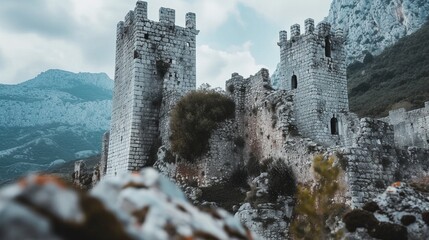 Eine Burg 