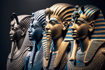 Pharaoh Ramses III.  - obrazy, fototapety, plakaty