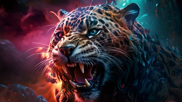 wild jaguar Video 4K