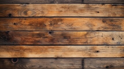 Naklejka premium Wooden floor background. Generative AI