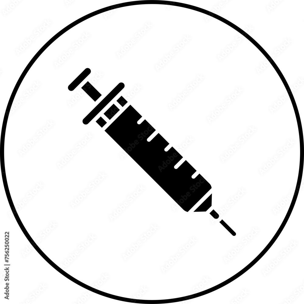 Sticker Syringe Icon