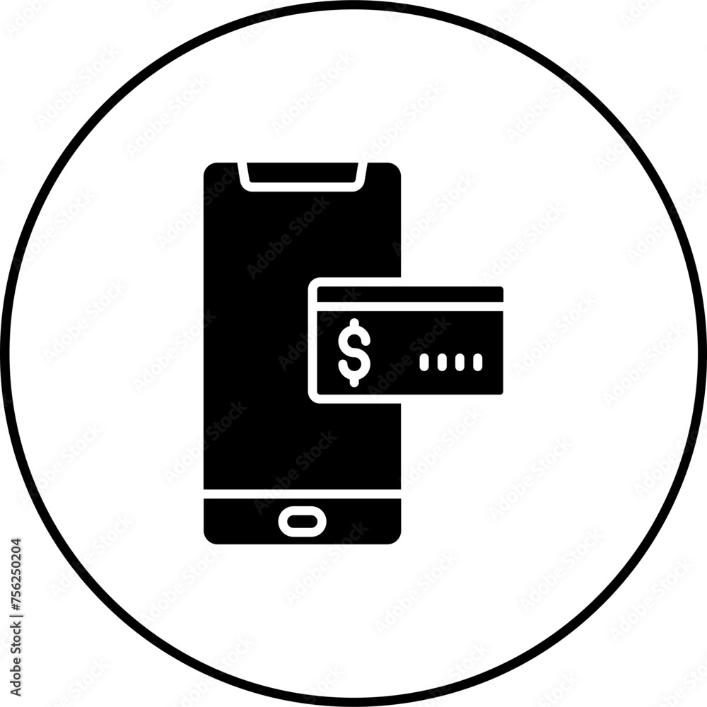 Poster Online Payment Icon