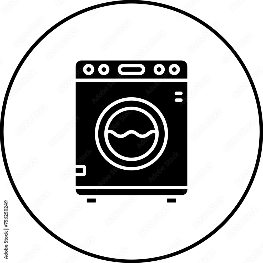 Poster Washing Machine Icon