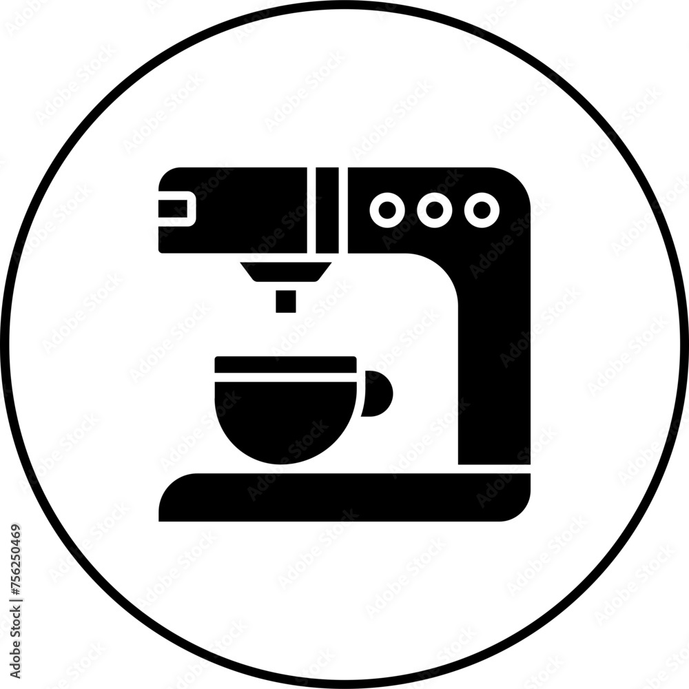 Poster Coffee Maker Icon