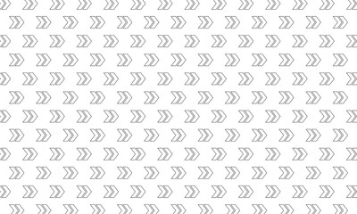 Arrow icon pattern on white background. Vector Illustration