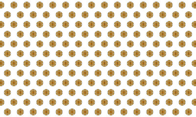 Casino chip icon pattern on white background. Vector Illustration