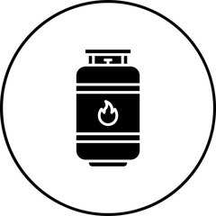 Gas Cylinder Icon