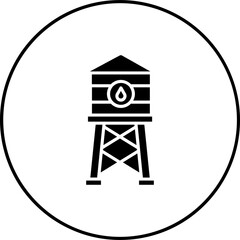 Water Tower Icon