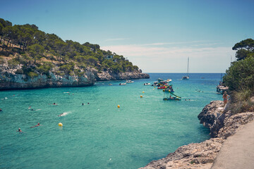 Cala Santanyi, Mallorca, Spanien