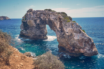 Es Pontas, Cala Santanyi, Mallorca, Spanien © Robert Ahner