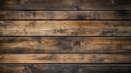 Obraz premium Wooden floor background. Generative AI