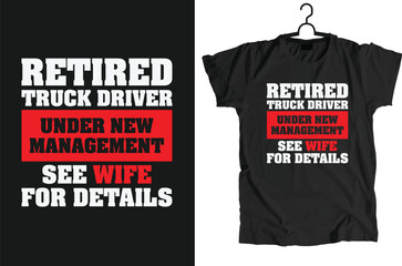 Fototapeta premium Retirement Design Can Use For t-shirt, Hoodie, Mug, Bag etc.