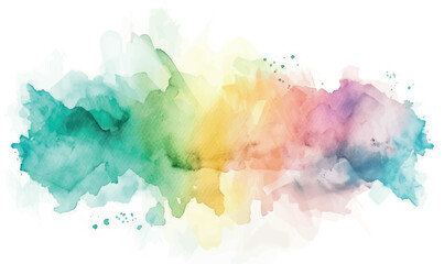 abstract background with watercolor splashes colorful