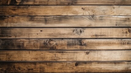 Naklejka premium Wooden floor background. Generative AI