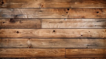 Naklejka premium Wooden floor background. Generative AI