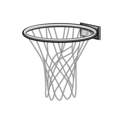 Fototapeta na wymiar stadium basketball hoop cartoon. game basket, ball arena, net play stadium basketball hoop sign. isolated symbol vector illustration