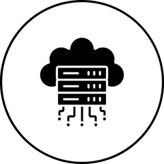 Cloud Server Icon