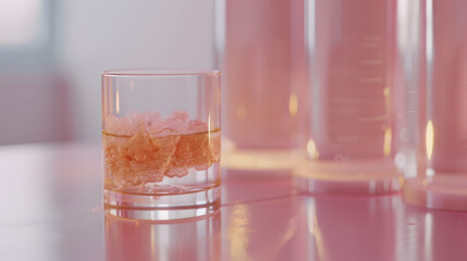 Elegant Whiskey Glass on Table