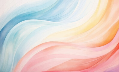 Watercolor abstract wave background. Vector illustration. Can be used for advertisingeting, presentation. Watercolor background