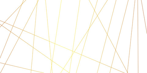 Abstract golden color diagonal lines background pattern .Geometric lines pattern transparent background design .random line low poly  template pattern .line art drawing striped graphic template . 