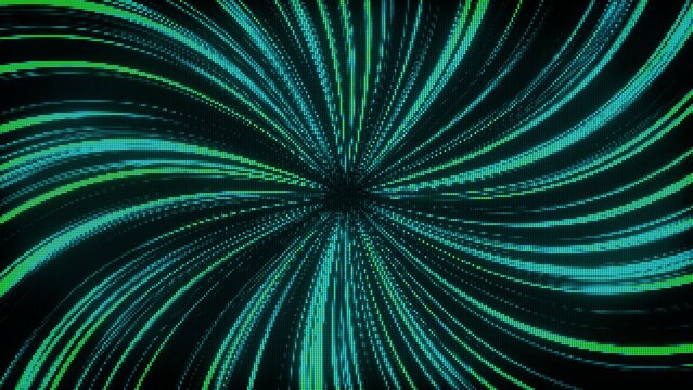 Trippy Portal Rotating Lines Background