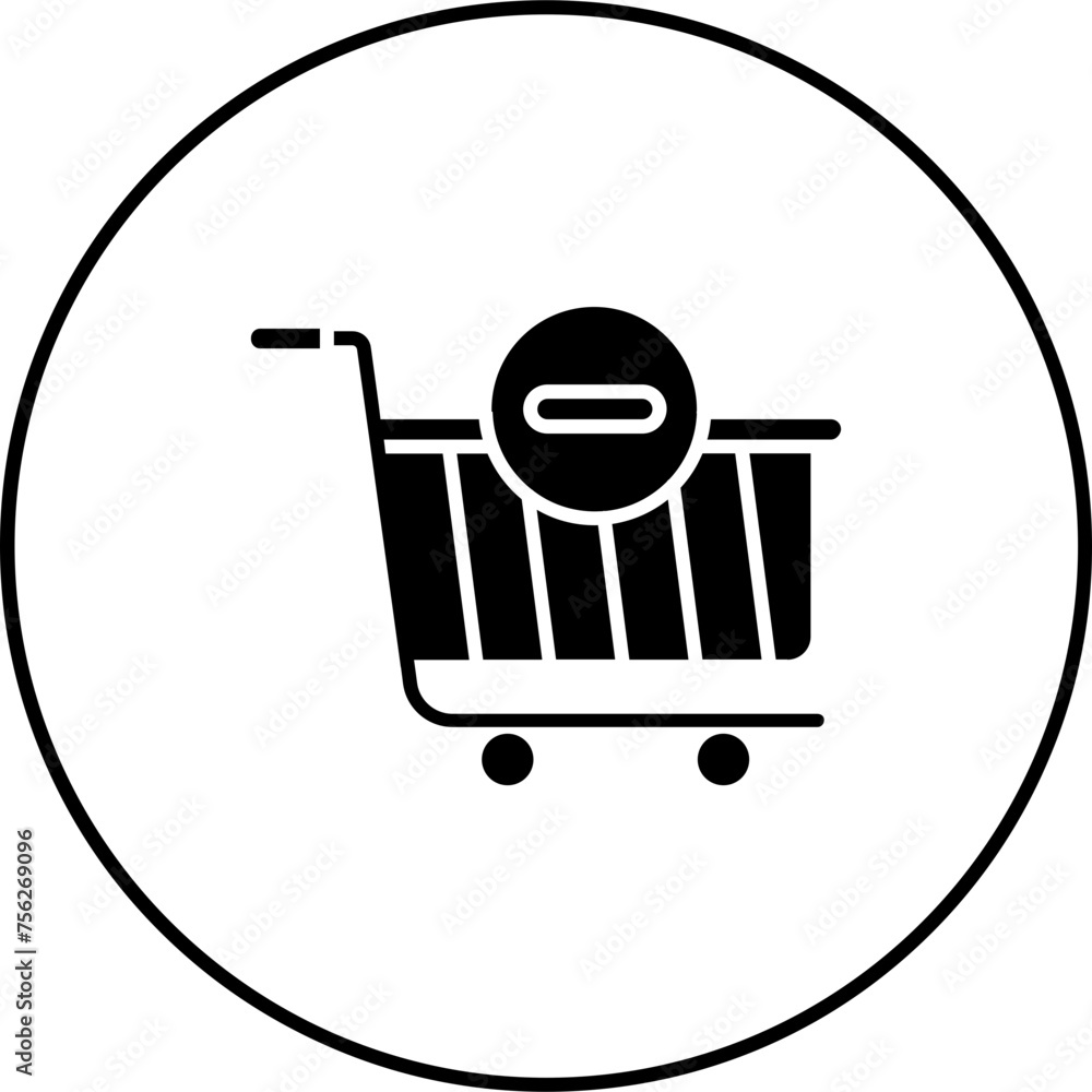 Poster Remove From Cart Icon