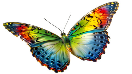 butterfly isolaed on white background. png