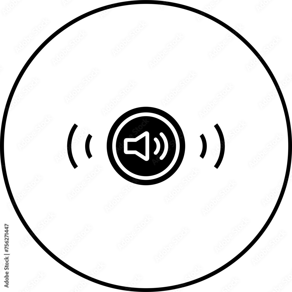 Sticker Audio Icon