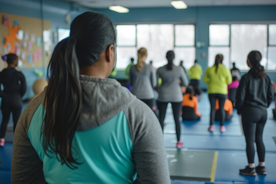 Gym dedicated to community outreach - hosting free fitness classes and health education sessions for underserved communities - promoting wellness and fitness accessibility for all.