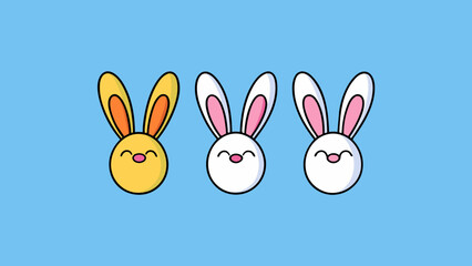 Easter Bunny Tails Vector Hop into Festive Delight with High Quality Graphics