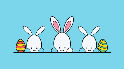 Easter Bunny Tails Vector Hop into Festive Delight with High Quality Graphics