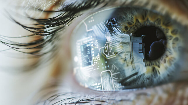 Advanced Contact Lens with Integrated Circuit: Amazement at Technological Possibilities