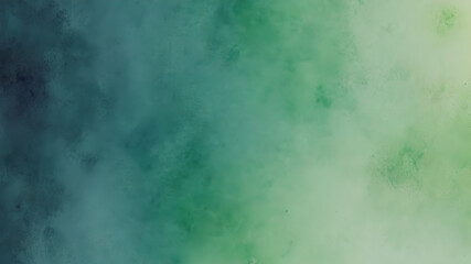 blue green watercolor , grainy noise grungy spray texture color gradient rough abstract retro vibe background shine bright light and glow , template empty space 