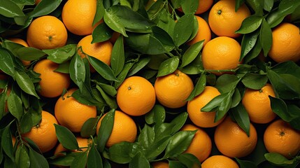 Green shelled tangerines. Generative AI