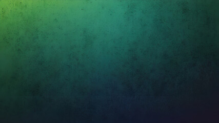 Fototapeta premium green blue , grainy noise grungy empty space or spray texture , a rough abstract retro vibe background template color gradient shine bright light and glow