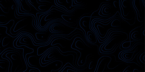 Black round strokes land vector map of wave paper,curved lines,earth map terrain texture map background,vector design curved reliefs,desktop wallpaper.

