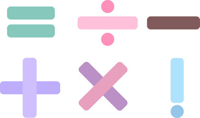 Fototapeta premium Mathematical symbols,