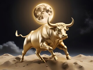Bitcoin and Gold Bull Run go to the moon